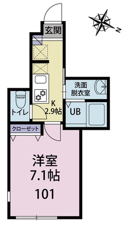 エペ石神井公園の物件間取画像